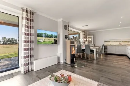 Wohnzimmer Relax Bungalow Küstenperle