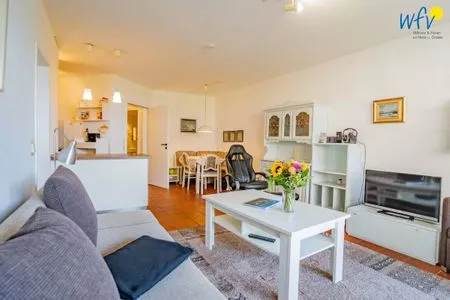 Wohnzimmer Haus Strandblick Ferienwohnung 3