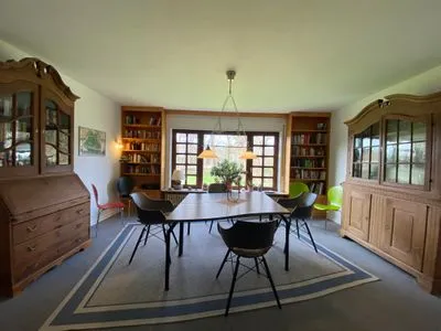 Wohnzimmer Ferienhaus "Stahn"