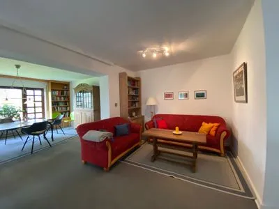 Wohnzimmer Ferienhaus "Stahn"