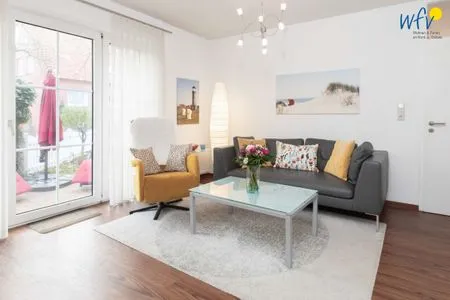 Wohnzimmer Juist Zauber - Haus 3 Ferienwohnung Hildegard