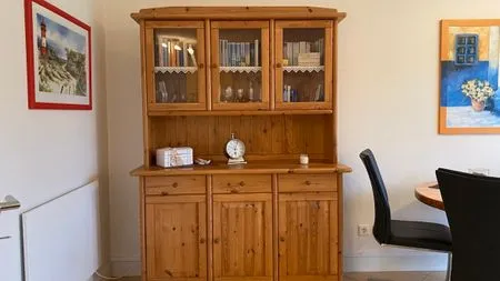 Wohnzimmer Hus op de Wurth Ferienwohnung 4