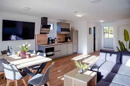 Wohnzimmer Smart Resorts Haus Smaragd Ferienwohnung 903