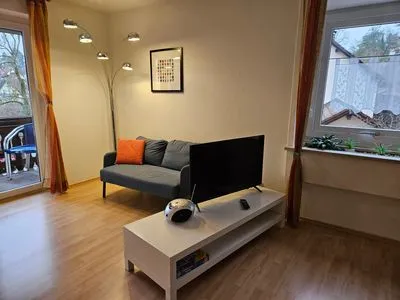 Wohnzimmer Ferienwohnung "Amperland"