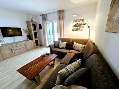 Wohnzimmer Feriendorf Hochbergle Haus 135