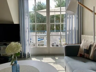 Blick auf den Balkon Achtern Diek Achtern Diek 12b - Wohnung 5