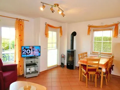 Wohnzimmer Ferienhaus Am Eikboom 1