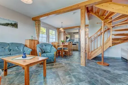 Wohnzimmer Ferienhaus zur frischen Brise, Whg 02