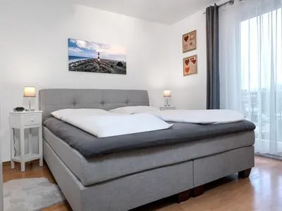 Bedroom Ostsee Residenz Meeresblick Strandmuschel