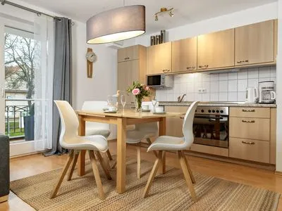 Living room Ostsee Residenz Meeresblick Strandmuschel