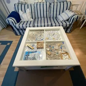 Wohnzimmer Seeschlößchen Ferienwohnung 6