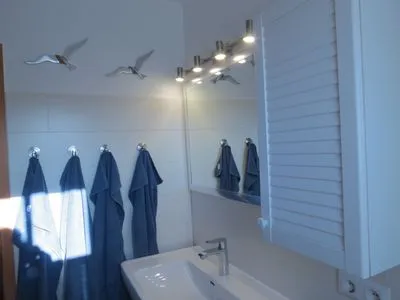 Badezimmer Seeschlößchen Ferienwohnung 7