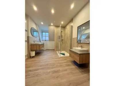 Badezimmer mit Dusche 1. Etage  Kuttels Koje