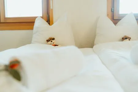 Schlafzimmer Apartment Bergzauber