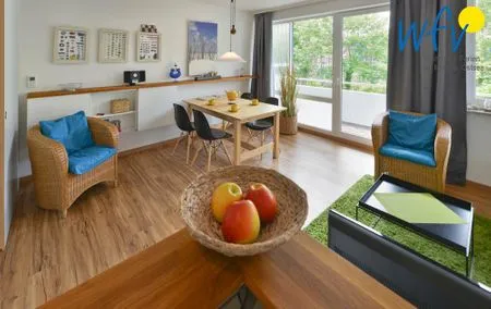 Wohnzimmer Haus am alten Leuchtturm Ferienwohnung 16