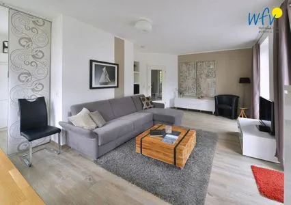 Wohnzimmer Haus am Park Ferienwohnung 1