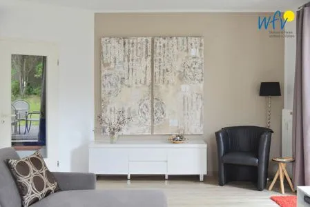 Wohnzimmer Haus am Park Ferienwohnung 1