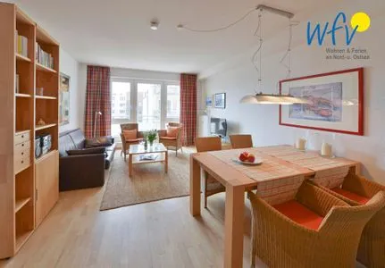 Wohnzimmer Kaiserhof Ferienwohnung 206