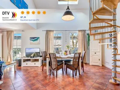 Wohnzimmer Ostseeresidenz Gorki Park, Whg. 24