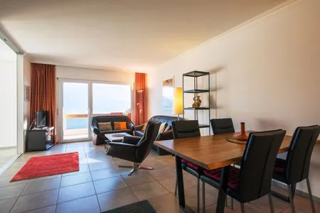 Wohnzimmer Ferienwohnung D32