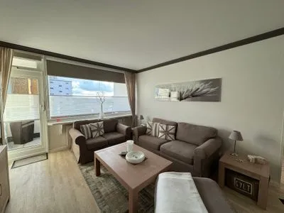Wohnzimmer Ferienwohnung im Haus Strandstr.22 Strandnah Nordstern - App.72