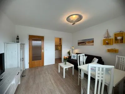 Wohnzimmer Ferienwohnung im Haus Nordland App 41