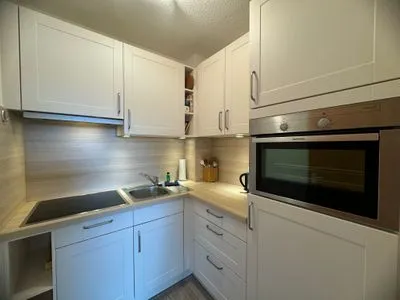 Küche / Küchenzeile Ferienwohnung im Haus Nordland App 41