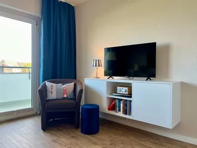Wohnzimmer Ferienwohnung im Haus Nordland App 43