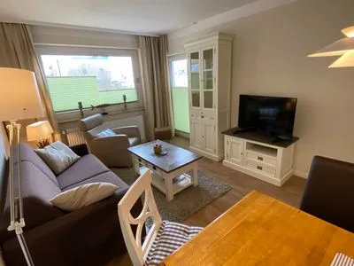 Wohnzimmer Ferienwohnung im Haus Nordland App39