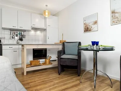 Küche / Küchenzeile Residenz am Yachthafen Mann un Fru