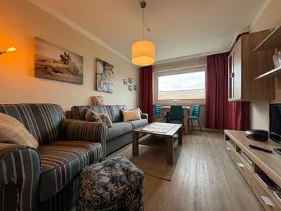 Wohnzimmer Ferienwohnung im Haus Nordland App 36