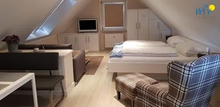 Schlafzimmer Ferienhaus Greune-Stee-Weg 39 Ferienwohnung Südstrandoase