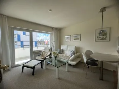 Wohnzimmer Ferienwohnung im Haus Nordland Nordland, App 54