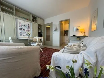 Wohnzimmer Ferienwohnung im Haus Nordland App 95