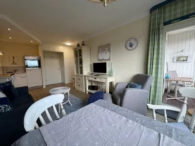 Wohnzimmer Ferienwohnung im Haus Nordland App 61