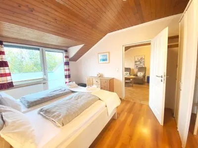 Schlafzimmer Haus am Kurpark Wohnung 24