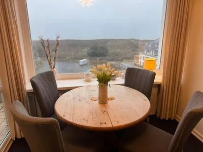 Essbereich mit Meerblick Brandenburg, App.45