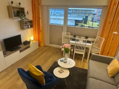 Wohnzimmer Ferienwohnung im Haus Nordland App 22