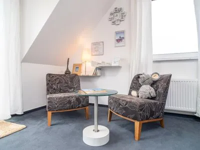Sitzecke im Wohnbereich  Ferienwohnung Ohana