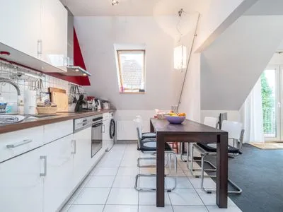 Essbereich mit Küchenzeile  Ferienwohnung Ohana