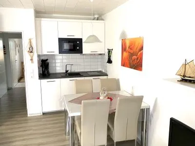 Küche / Küchenzeile Ferienwohnung Ostfriesenmuschel