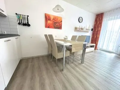 Wohnzimmer Ferienwohnung Ostfriesenmuschel