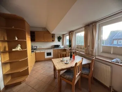 Küche / Küchenzeile Ferienwohnung im DikWai Fewo A in Rantum