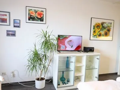 Wohnzimmer Kjeirstr. 34, Whg. 18, Haus Atlanta, Krabbenliebe