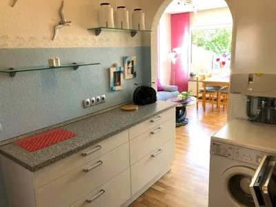 Küche / Küchenzeile Ferienwohnung Schlordt