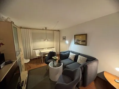 Wohnzimmer Ferienwohnung im Haus Nordland App85