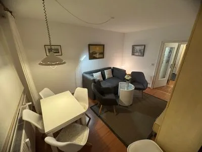 Wohnzimmer Ferienwohnung im Haus Nordland App85