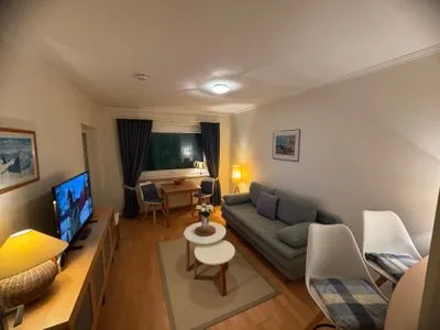 Wohnzimmer Ferienwohnung im Haus Nordland App 87