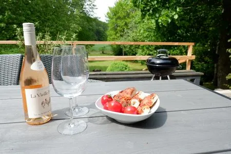 Terrasse Ferienwohnung Villa Wagersrott