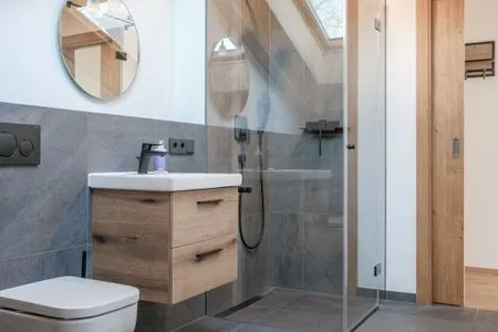 Bathroom Garmisch Chalets - Wohnung Geroldsee